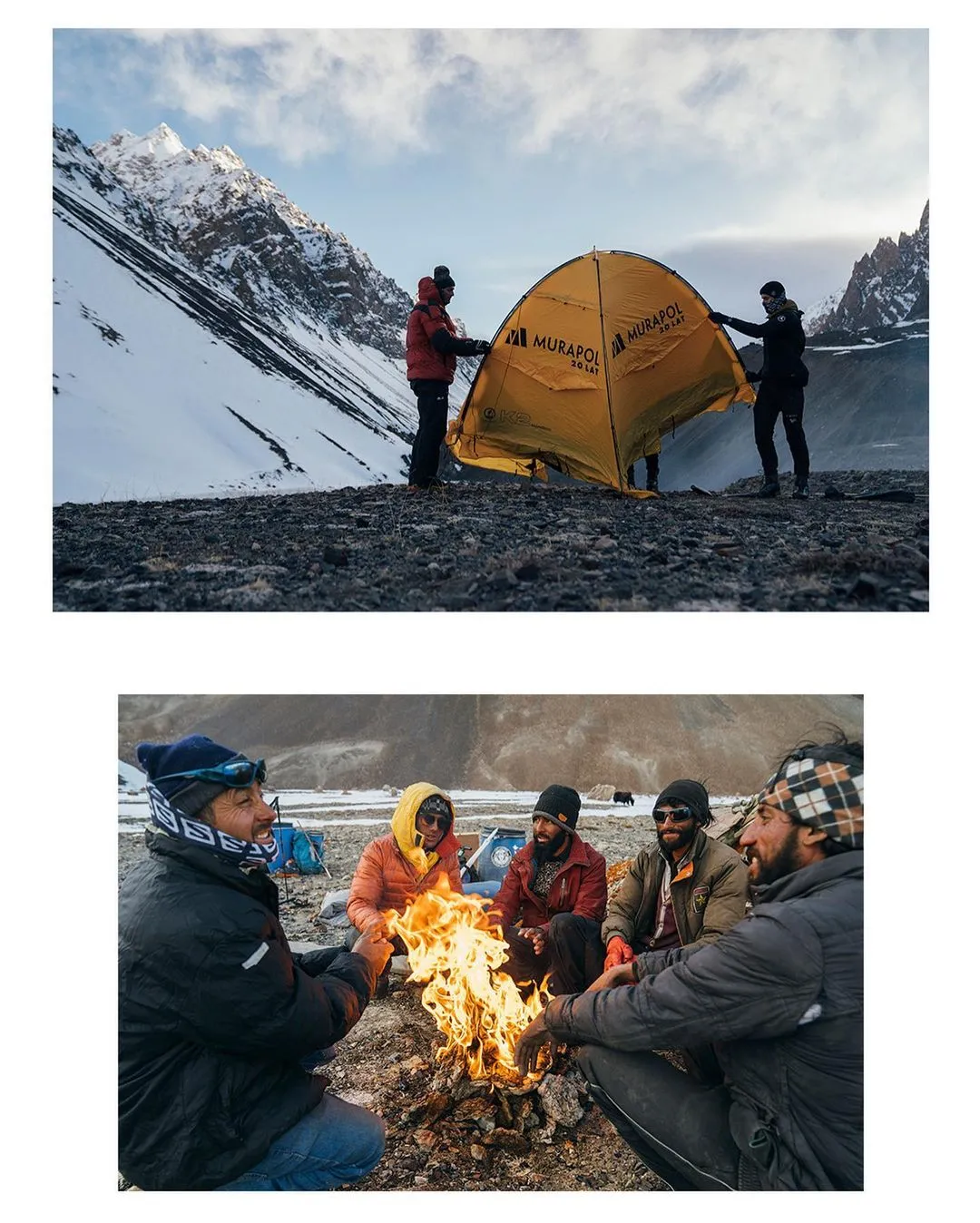 Mountain Ridge Views on Thalle La Pass Trek
