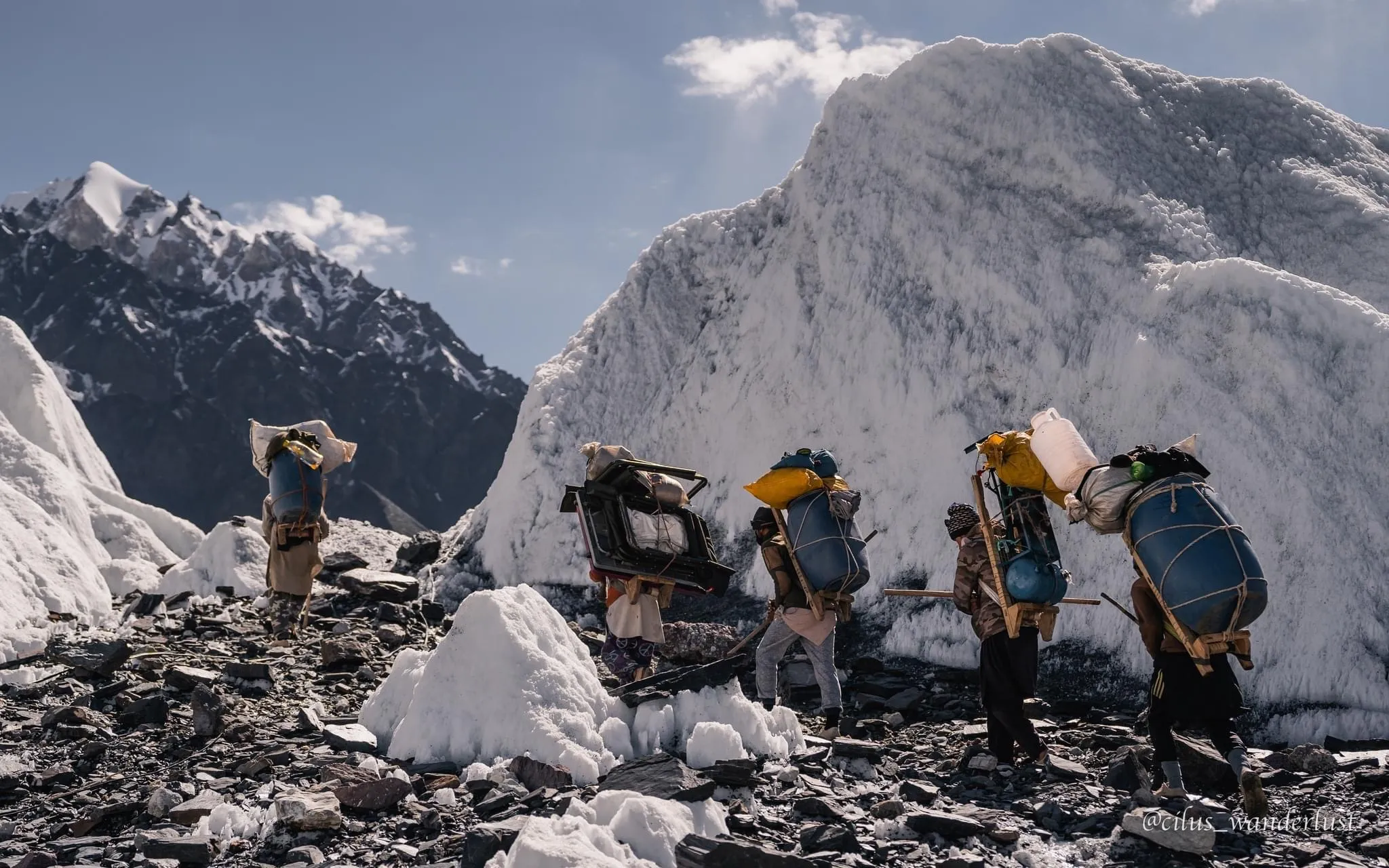 Camping at Concordia - K2 Trek Pakistan