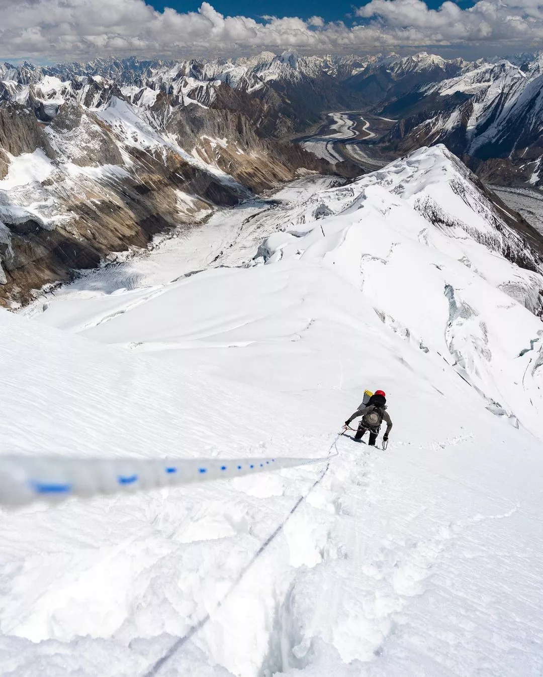 Golden Peak snow trail
