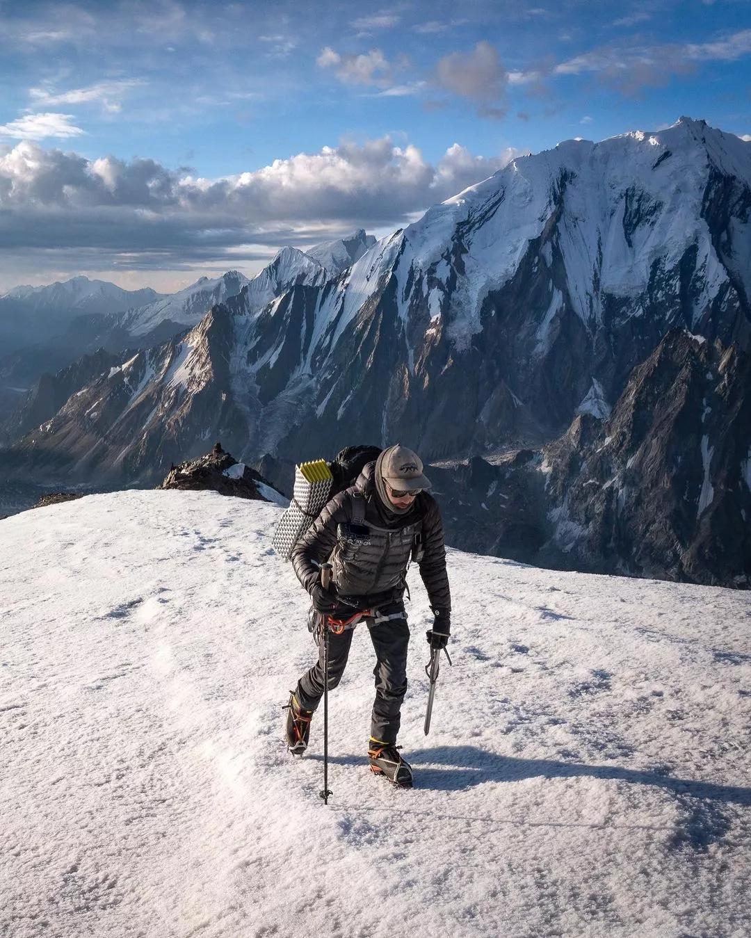 Mountain panorama at Golden Peak Trek